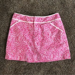 Vintage Lilly Pulitzer Pink Fish Skort Skirt 4